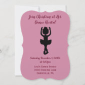 A Dance Overweging Kaart (Voorkant)