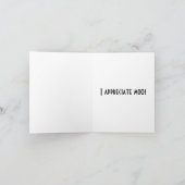 A Dank Moo Kaart | Koe Bedankt voor je creditcard| (Binnen)