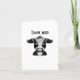 A Dank Moo Kaart | Koe Bedankt voor je creditcard|