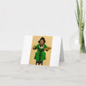 A Dark Futurist, 1923, gemaakt door Maxfield Parri Bedankkaart (Voorkant)