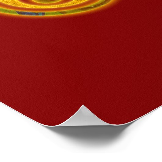 A_darkred, Om Lotus Poster (Hoek)