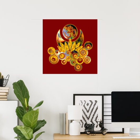 A_darkred, Om Lotus Poster (Thuiskantoor)