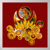 A_darkred, Om Lotus Poster (Voorkant)