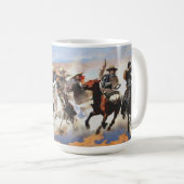 A Dash for the Timber van Remington, Koffiemok (Voorkant rechts)