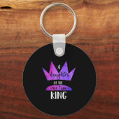 A Daughter Of The One True King - Christian Faith  Sleutelhanger (Voorkant)