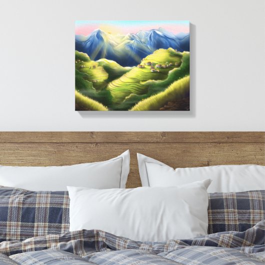 A Dawning Hope - Isabelle Dorr Canvas Afdruk (Insitu (Slaapkamer))