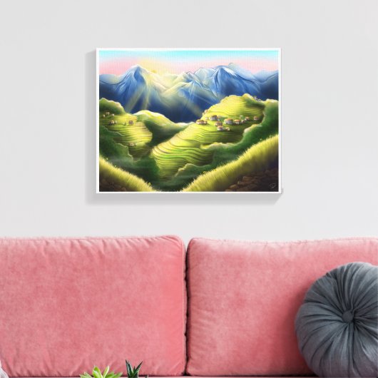 A Dawning Hope - Isabelle Dorr Canvas Afdruk (Insitu (Woonkamer))