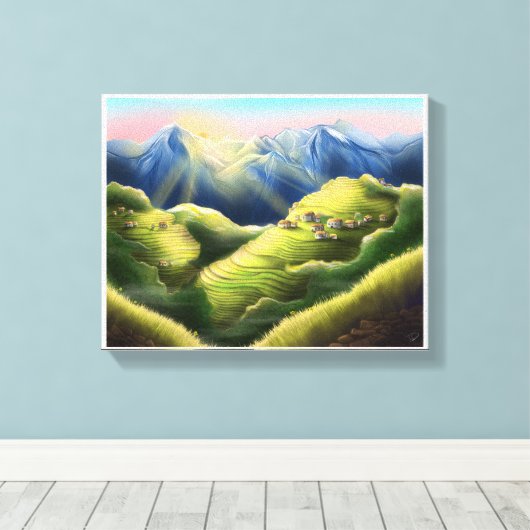 A Dawning Hope - Isabelle Dorr Canvas Afdruk (Insitu (Houten vloer))