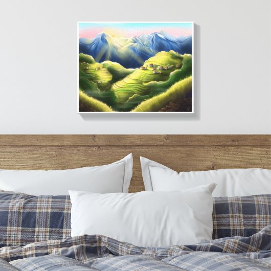 A Dawning Hope - Isabelle Dorr Canvas Afdruk (Insitu (Slaapkamer))