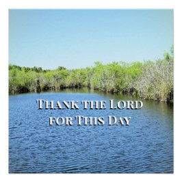 A Day Blessed With Gratitude Perfect Poster