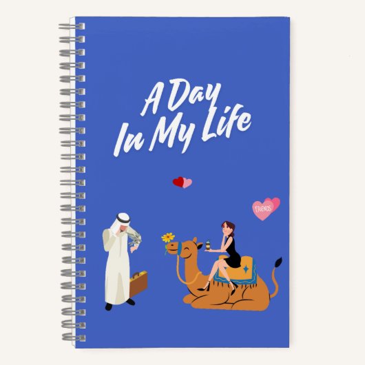 A Day In My Life Notitieboek (Voorkant)