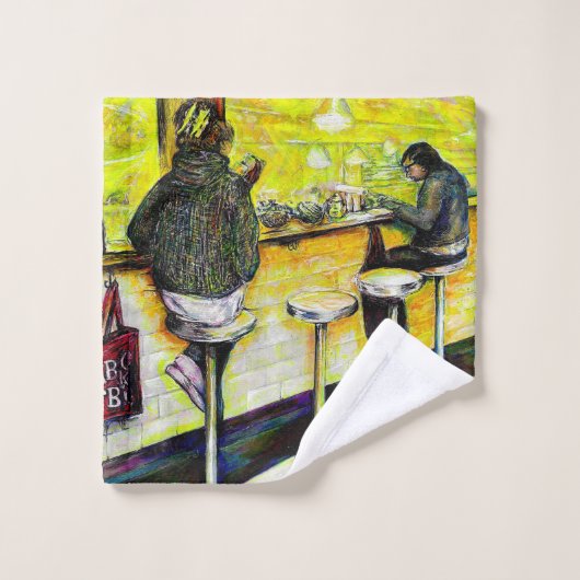 A Day Off from Crazy Bad Handdoek (Wasdoekje)