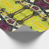 A Day Off from Crazy Cadeaupapier (Hoek)