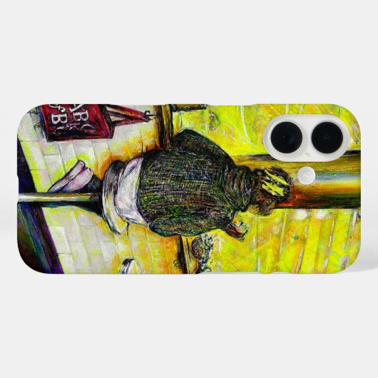 A Day Off from Crazy Case-Mate iPhone Case (Achterkant (horizontaal))