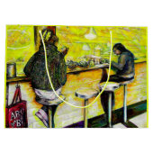 A Day Off from Crazy Groot Cadeauzakje (Achterkant)