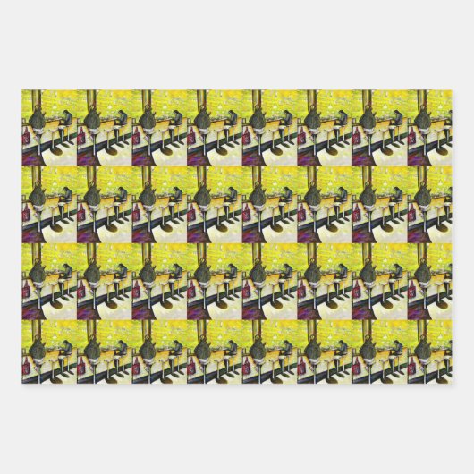 A Day Off from Crazy Inpakpapier Vel (Voorkant 3)