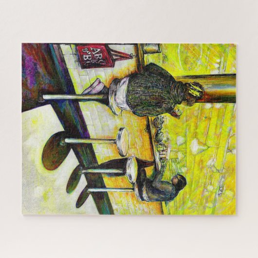 A Day Off from Crazy Legpuzzel (Horizontaal)