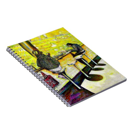 A Day Off from Crazy Notitieboek (Rechterzijde)