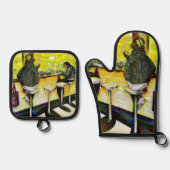 A Day Off from Crazy Ovenwant & Pannenlap Set (Voorkant)