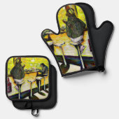 A Day Off from Crazy Ovenwant & Pannenlap Set (Voorkant / Achterkant)