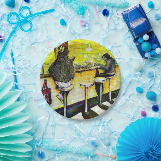 A Day Off from Crazy Papieren Bordje (Feest)