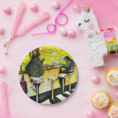 A Day Off from Crazy Papieren Bordje (Feest)