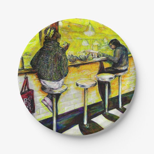 A Day Off from Crazy Papieren Bordje (Voorkant)