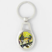 A Day Off from Crazy Sleutelhanger (Voorkant)