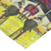 A Day Off from Crazy Tafelkleed (Gekanteld)