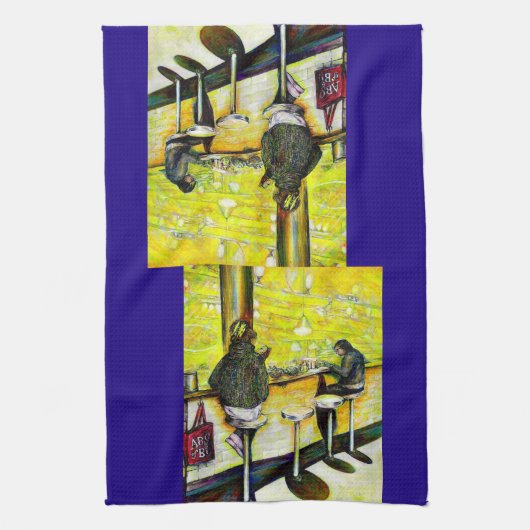 A Day Off from Crazy Theedoek (Verticaal)