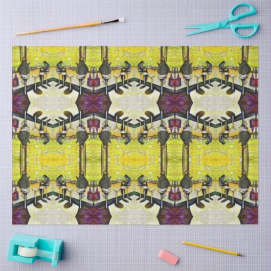 A Day Off from Crazy Tissuepapier (Craft)