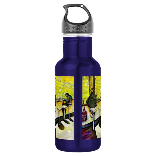 A Day Off from Crazy Waterfles (Achterkant)