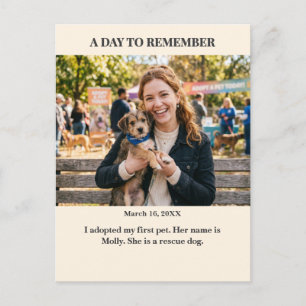 A Day to Remember Aangepaste Fotokaart Briefkaart