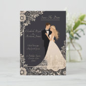 A Day to Remember Trouwjurk Kaart (Staand voorkant)