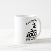 A Day Without Soccer Koffiemok (Voorkant rechts)
