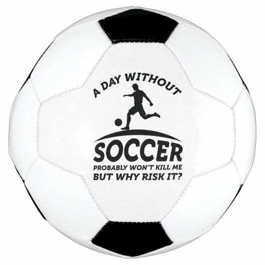 A Day Without Soccer Voetbal (Voorkant)