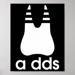 A DDS - Grappige tandarts tandheelkundige geneesku Poster