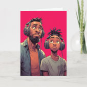 a) de afspeellijst kaart (Voorkant)