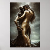 A Deadly Dance - Surreal Dark Fantasy Poster (Voorkant)