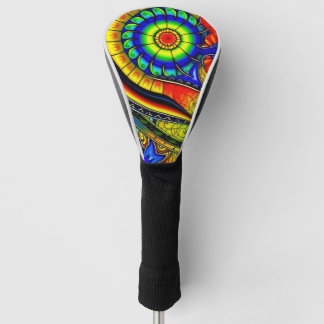 A Decorated Golf Club Cover