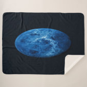 A Deep Blue Planet Sherpa Deken (Voorkant (horizontaal))