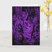 A Deep Purple Dream Kaart (Gele Bloem)