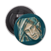 A Defiant Green Elf Button Flesopener (Voorkant)