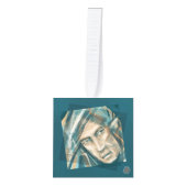 A Defiant Green Elf Kubus Ornament (Voorkant)