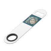 A Defiant Green Elf Speed Flessenopener (Achterkant Gekanteld)