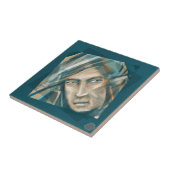 A Defiant Green Elf Tegeltje (Zijkant)