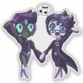 A Delightful Duet Sticker (Voorkant)