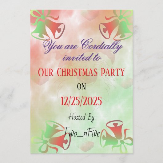 A Different Kind of Christmas Party Kaart (Voorkant)