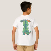 A dinosaur T-shirt that's cute on the back too (Achterkant volledig)