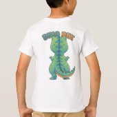 A dinosaur T-shirt that's cute on the back too (Achterkant)